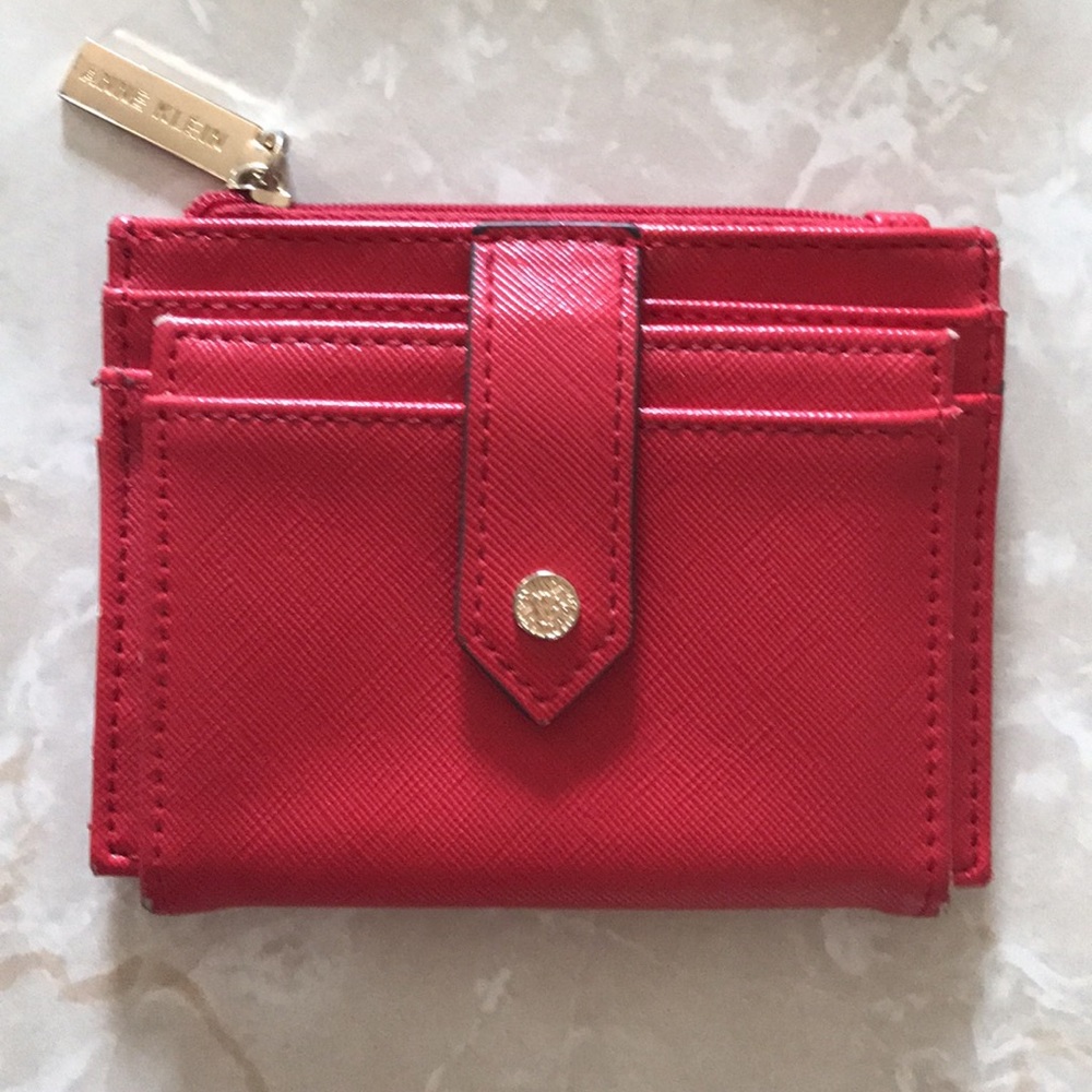 Anne Klein red wallet
